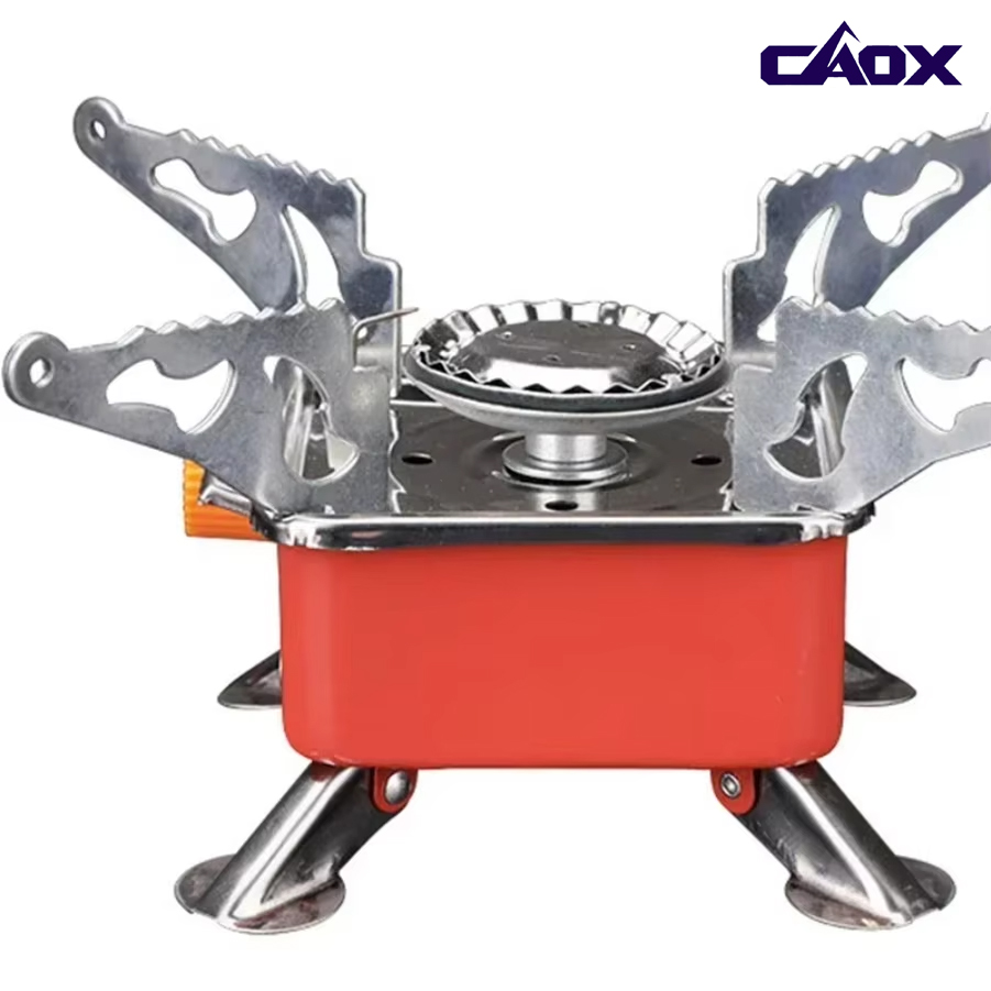 Outdoor Gas Camping Oven - Portable Burner Camping Foldable Windproof Outdoor
