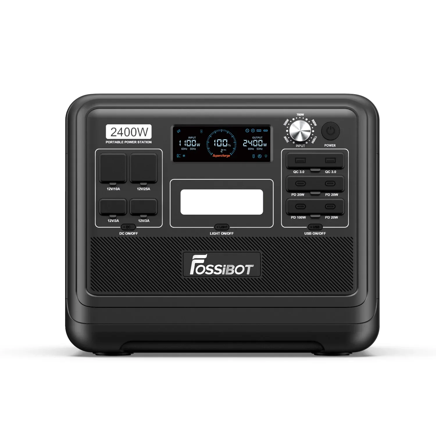 Outdoor Camping Usa - Fossibot F2400 2400W Solar Generator outdoor