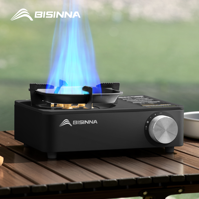 Outdoor Gas Camping Oven - BISINNA Camping Gas Stove 5800W High