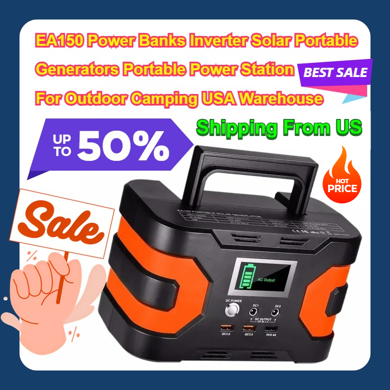 Outdoor Camping Usa - EA150 Power Banks 150W 45000mAh Inverter