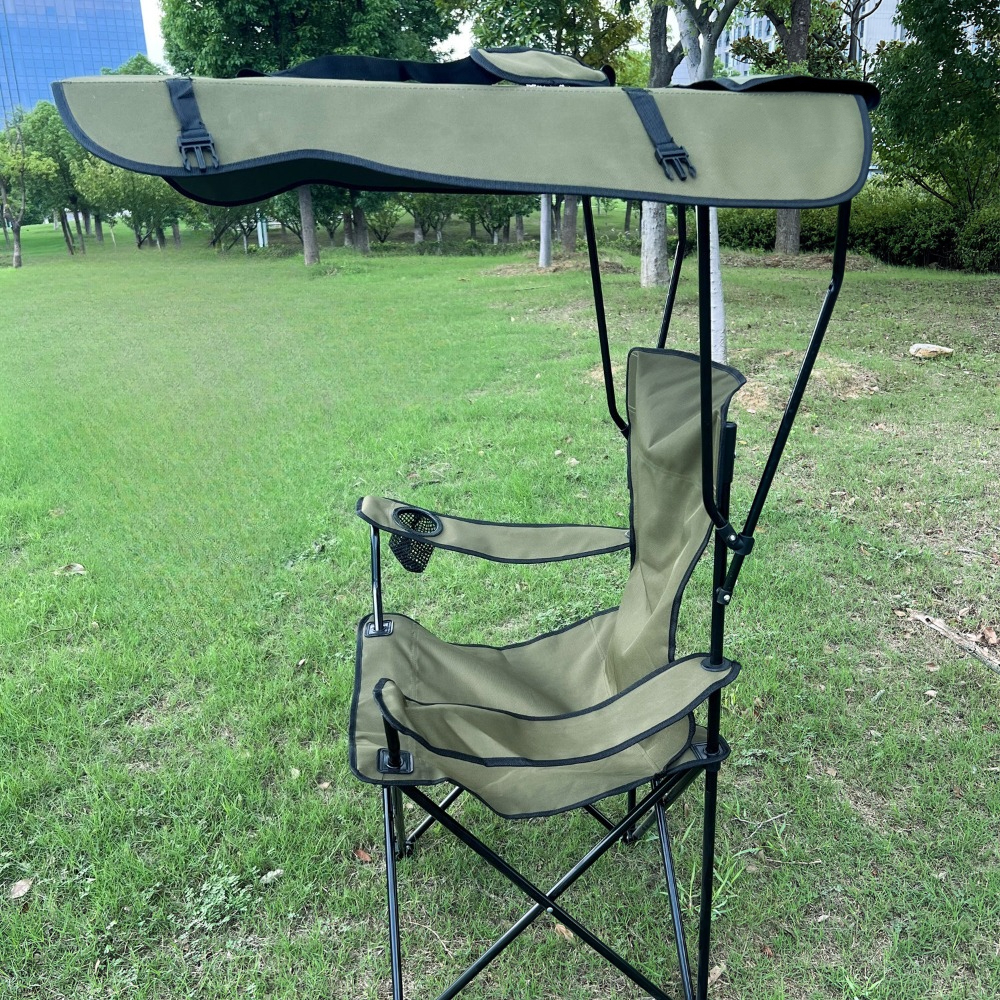 Outdoor Camping Canopy - Outdoor Folding Beach Camping Chair with
