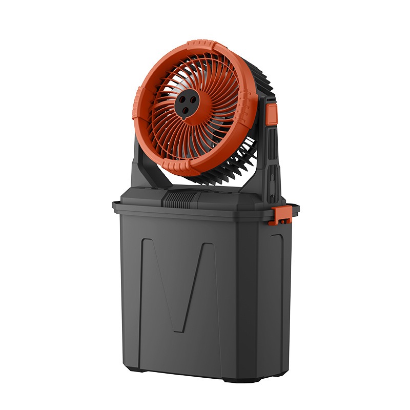 Outdoor Camping Misting Fan - 20000mAh Rechargeable Mist Fan With RGB