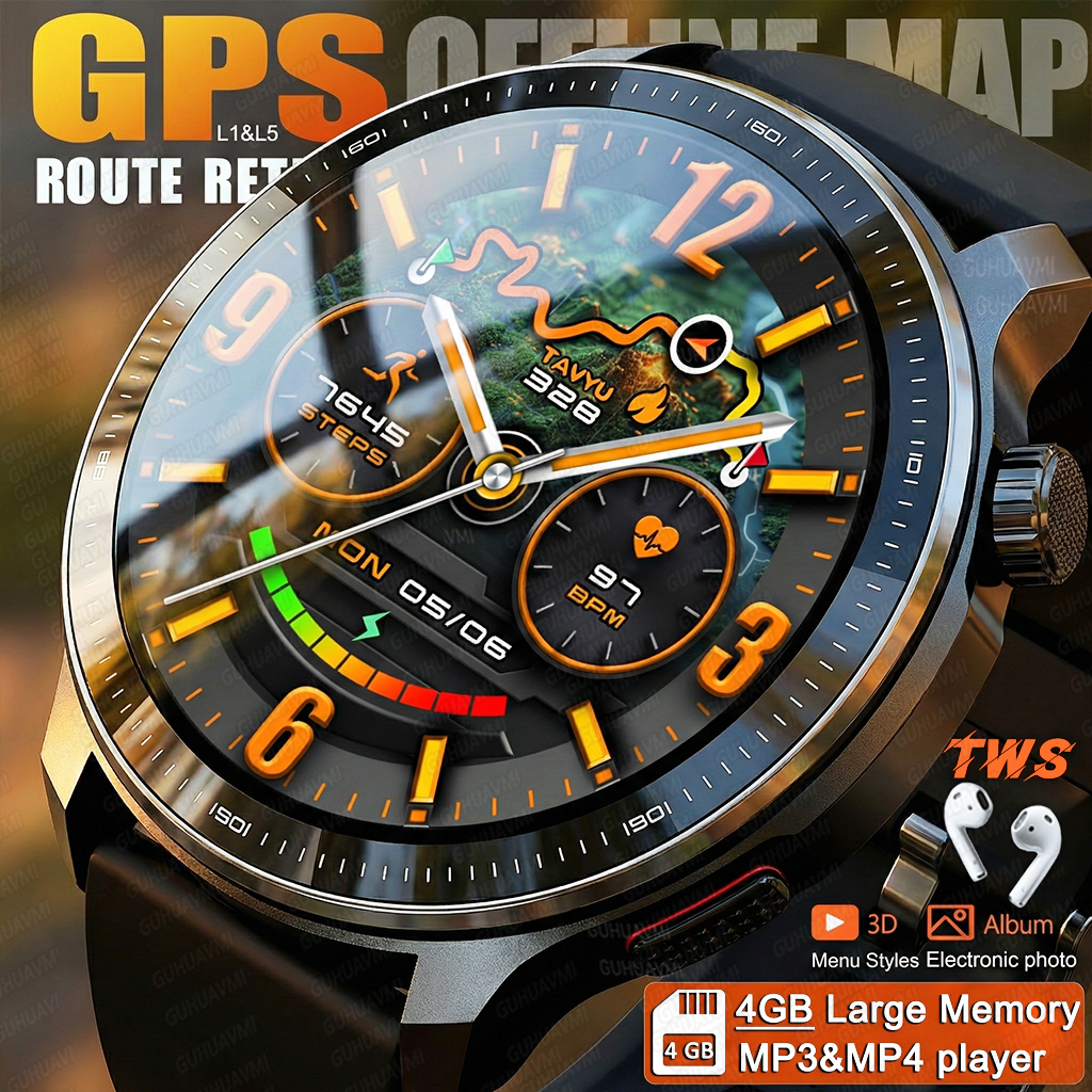 Outdoor Camping Japan - New 4GB Storage Smart Watch GPS