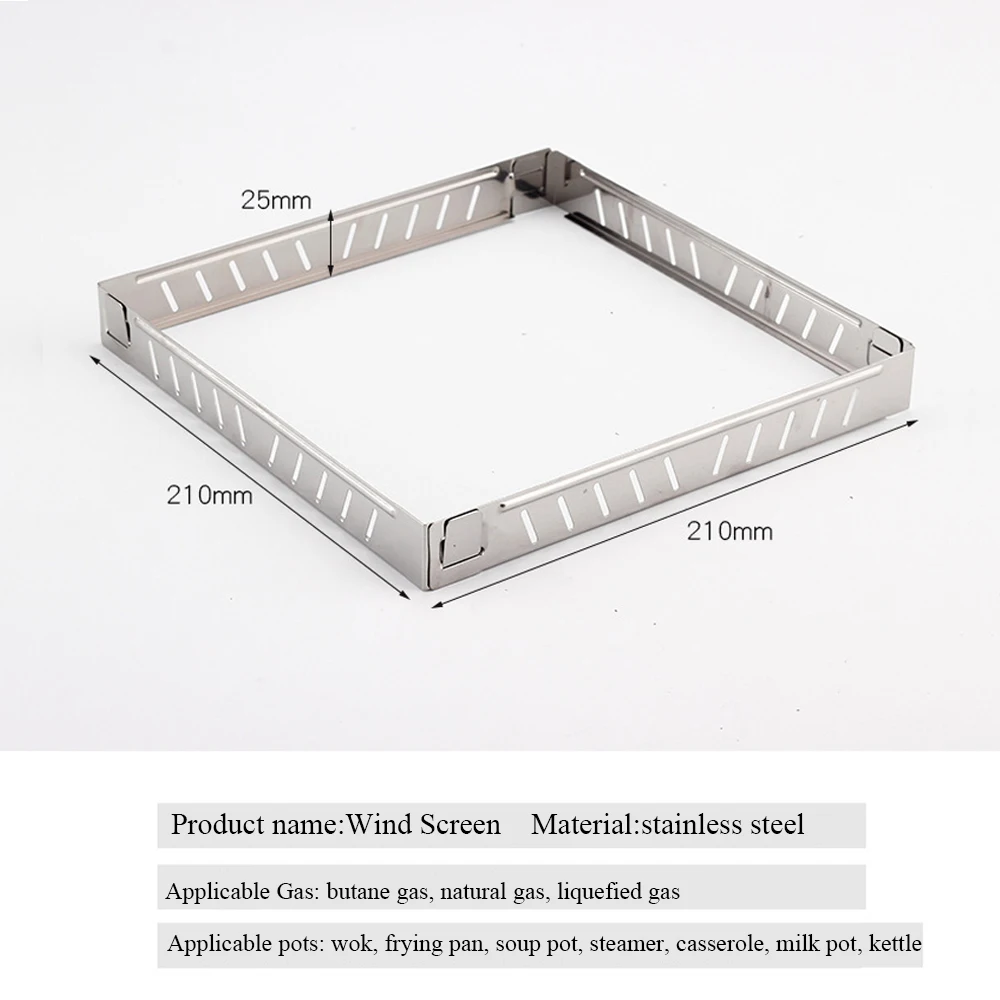 Outdoor Gas Stove Wind Screen  - Outdoor Gas Camping Oven recensie en prijs