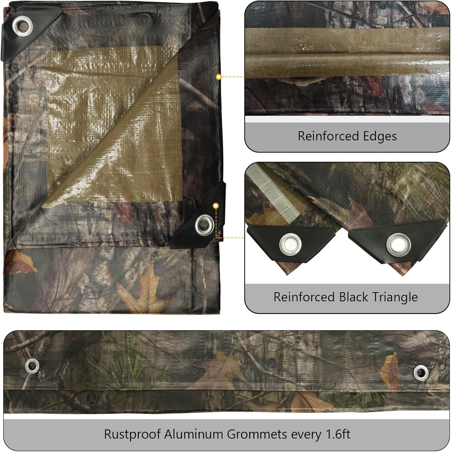 Heavy Duty 9 Mil Tarp Cover Wa - Outdoor Camping Canopy recensie en prijs