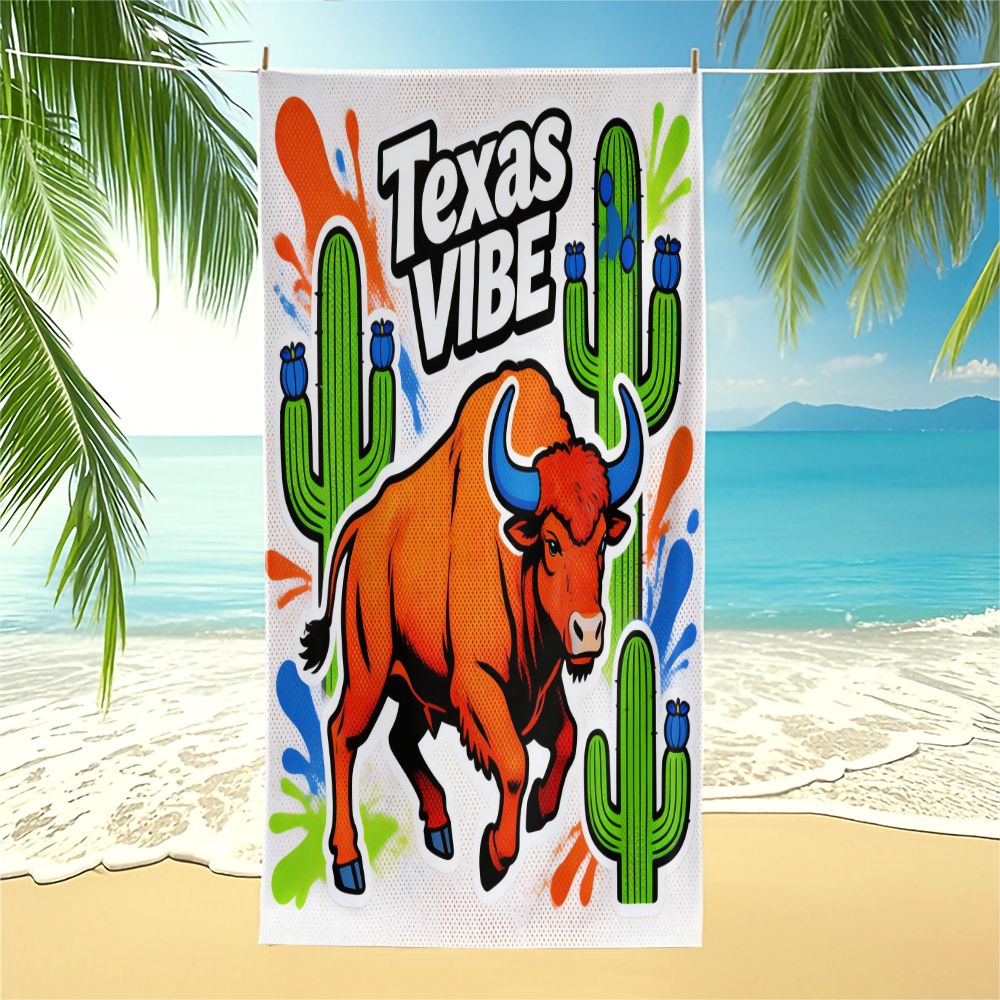 Texas Vibe Pop Art Bull Print  - Outdoor Camping In Texas recensie en prijs