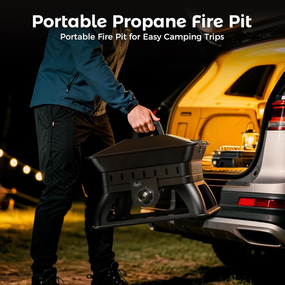 Portable Outdoor Fire Pit for  - Outdoor Camping Fire Pit recensie en prijs