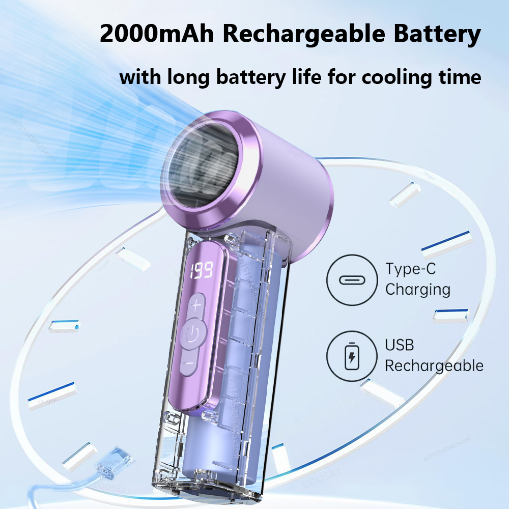 Portable Handheld Fan Turbo Po - Outdoor Camping Misting Fan recensie en prijs
