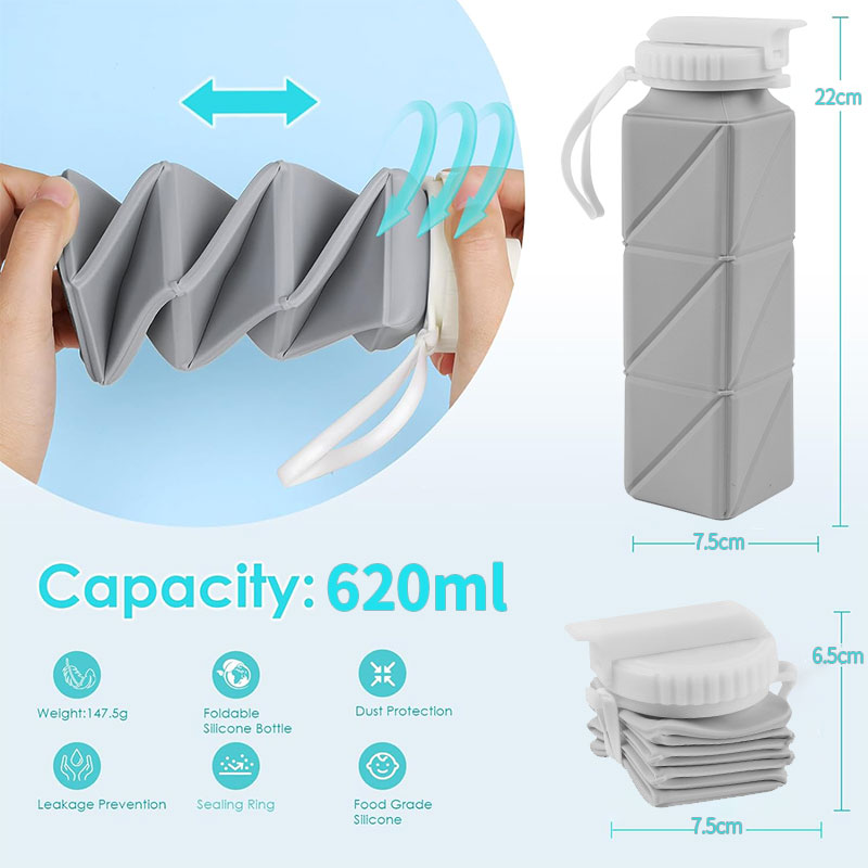 620ml Collapsible Water Bottle - Collapsible Water Bottle recensie en prijs