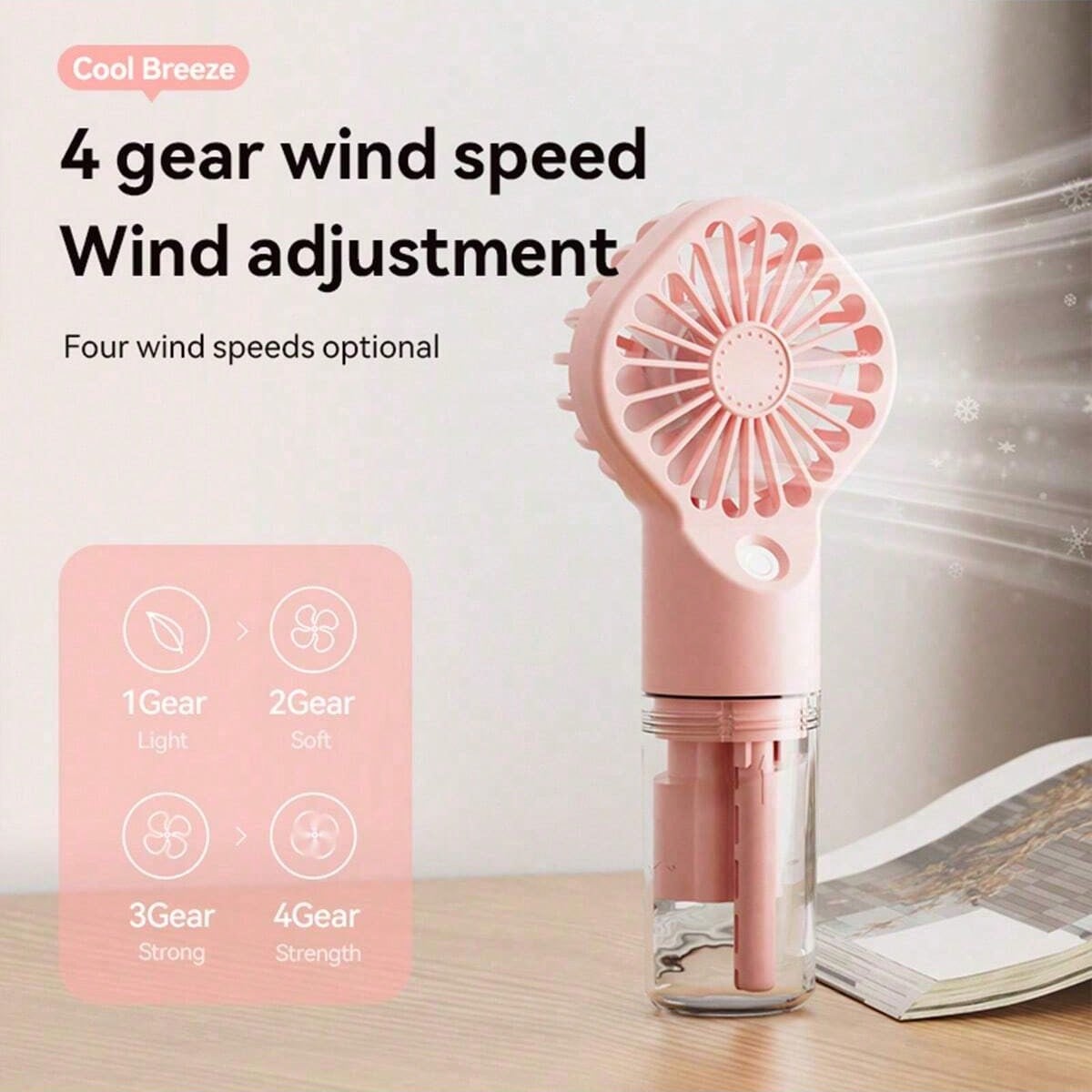 Portable Mist Fan - Handheld M - Outdoor Camping Misting Fan recensie en prijs