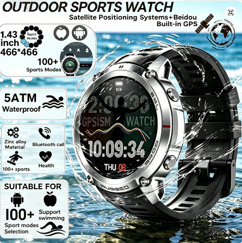 2026 Smart Watch Outdoor Sport - Outdoor Camping Japan recensie en prijs