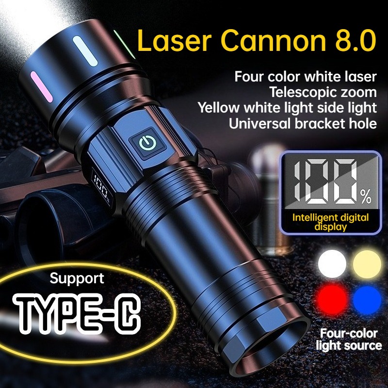 Strong Light LED Flashlight Te - Outdoor Camping Lantern recensie en prijs
