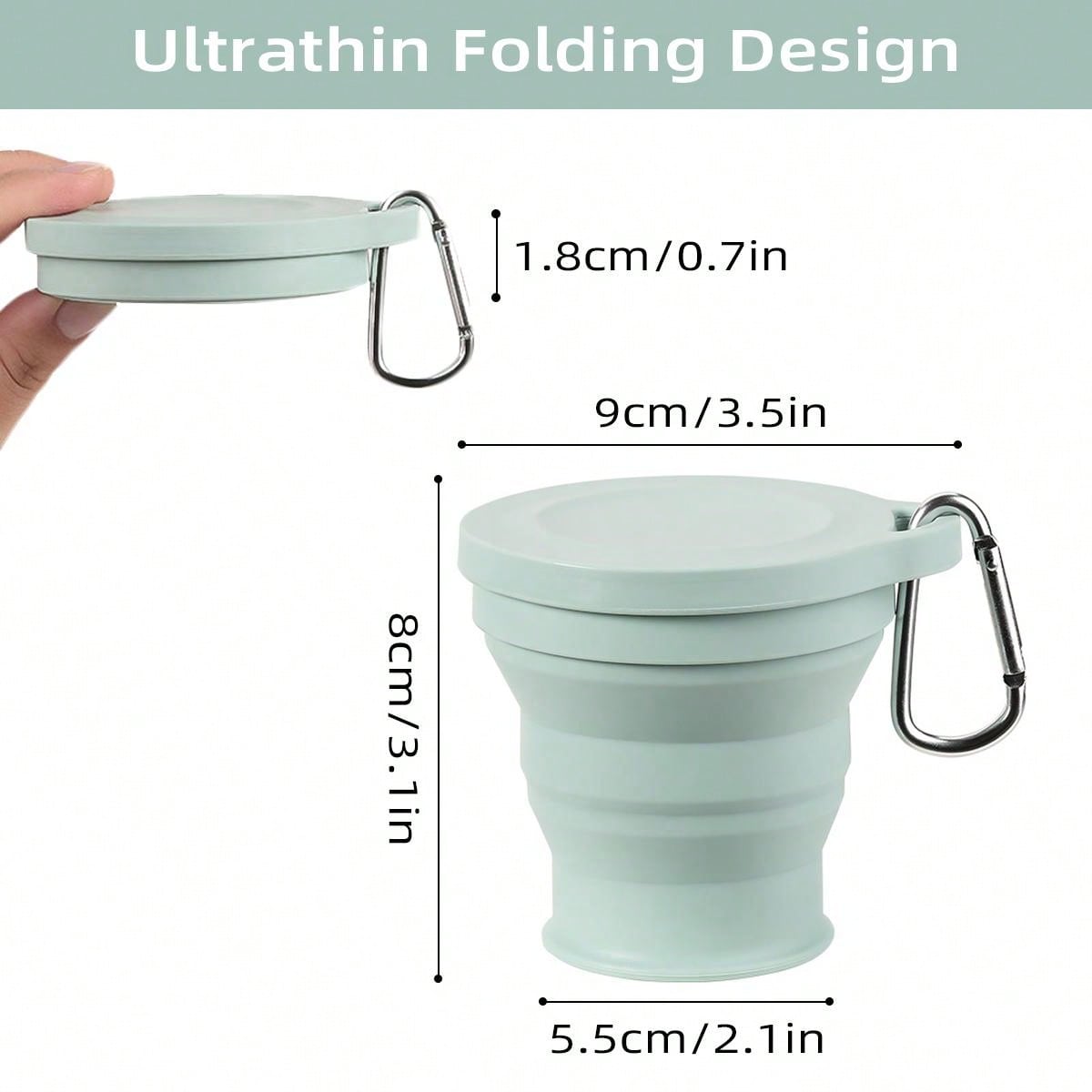 Leeseph Silicone Collapsible T - Collapsible Water Bottle recensie en prijs