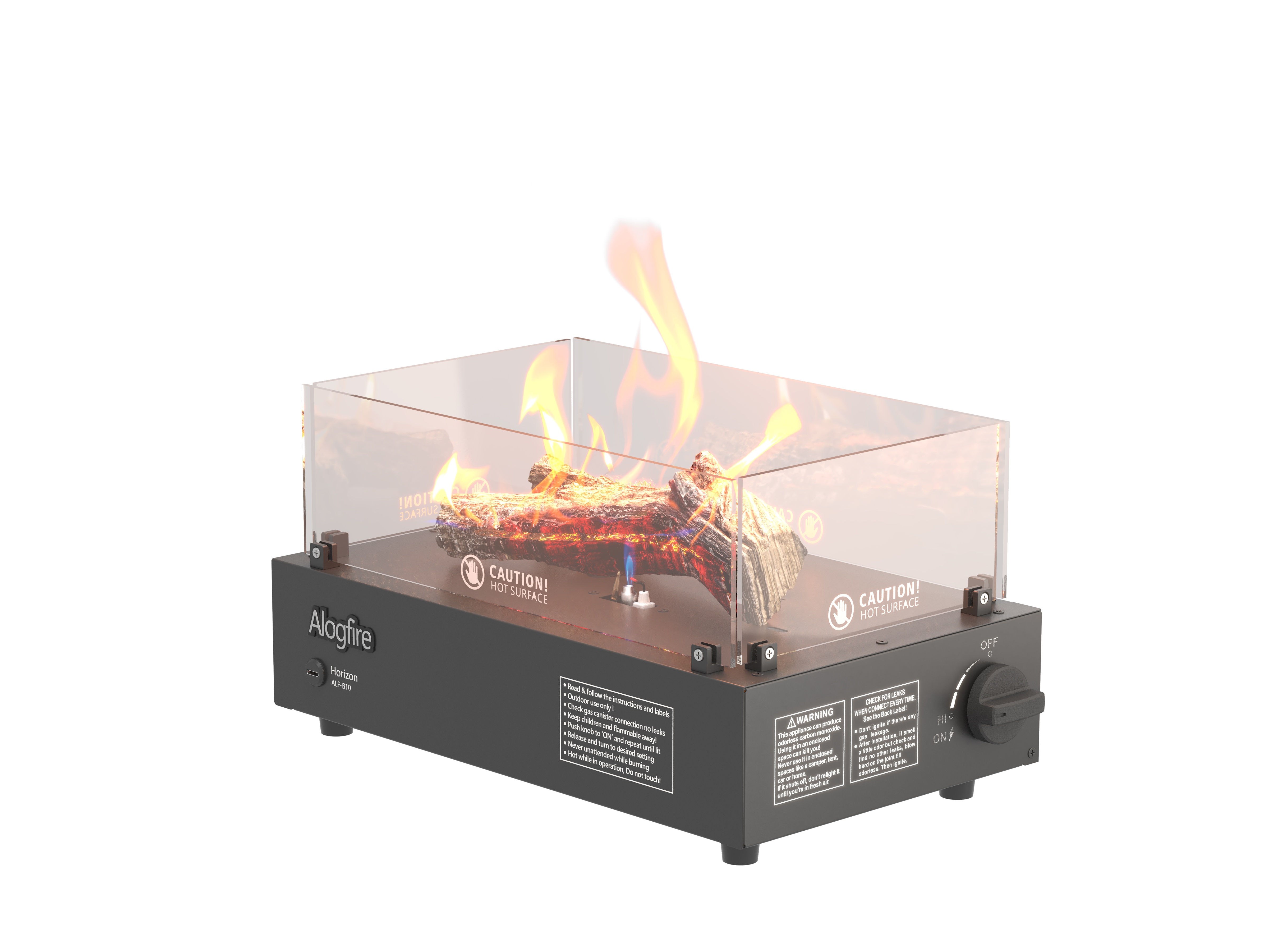 Alogfire Real Flame Smokeless  - Outdoor Camping Fire Pit recensie en prijs