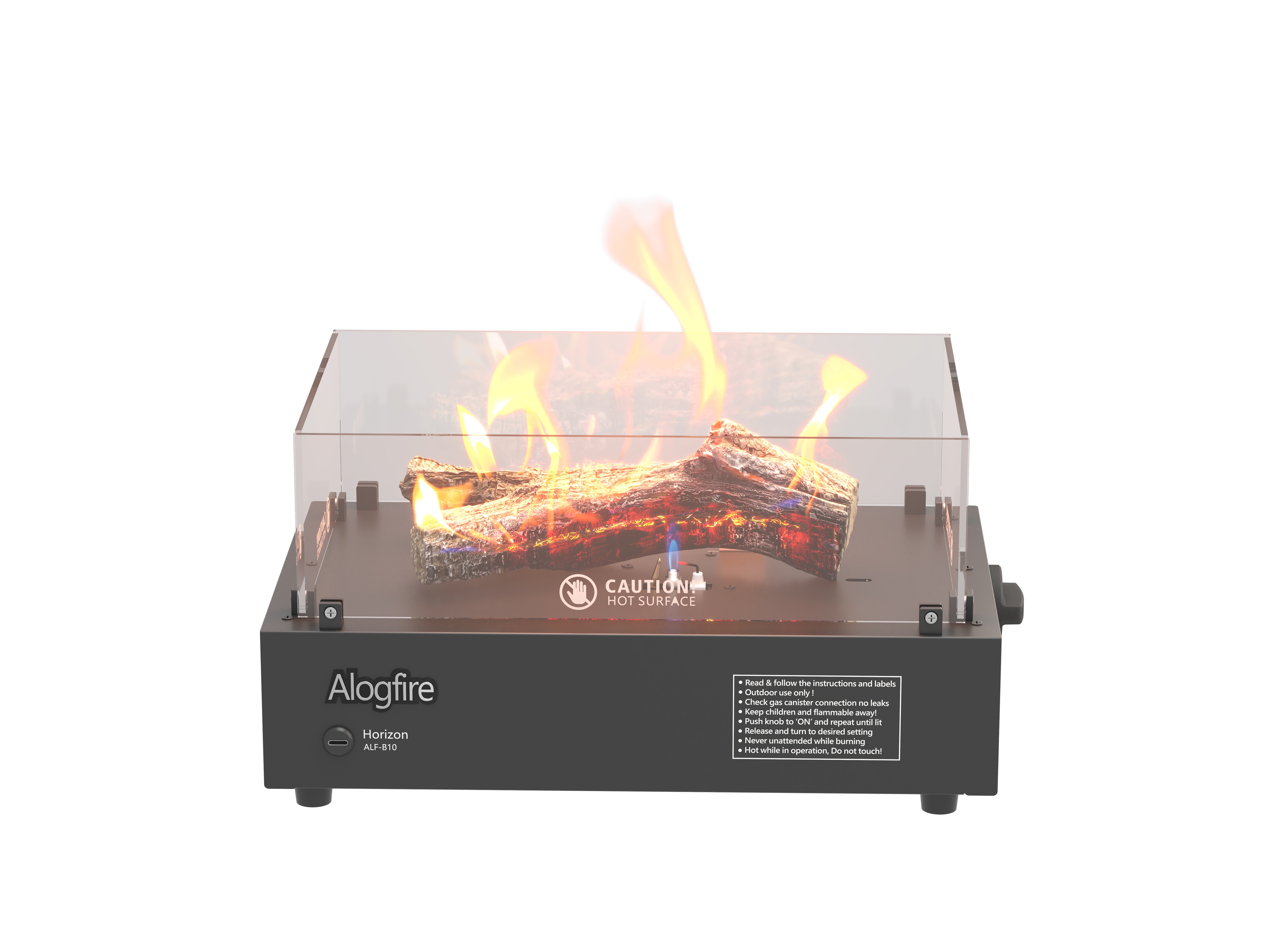 Alogfire Real Flame Smokeless  - Outdoor Camping Fire Pit recensie en prijs