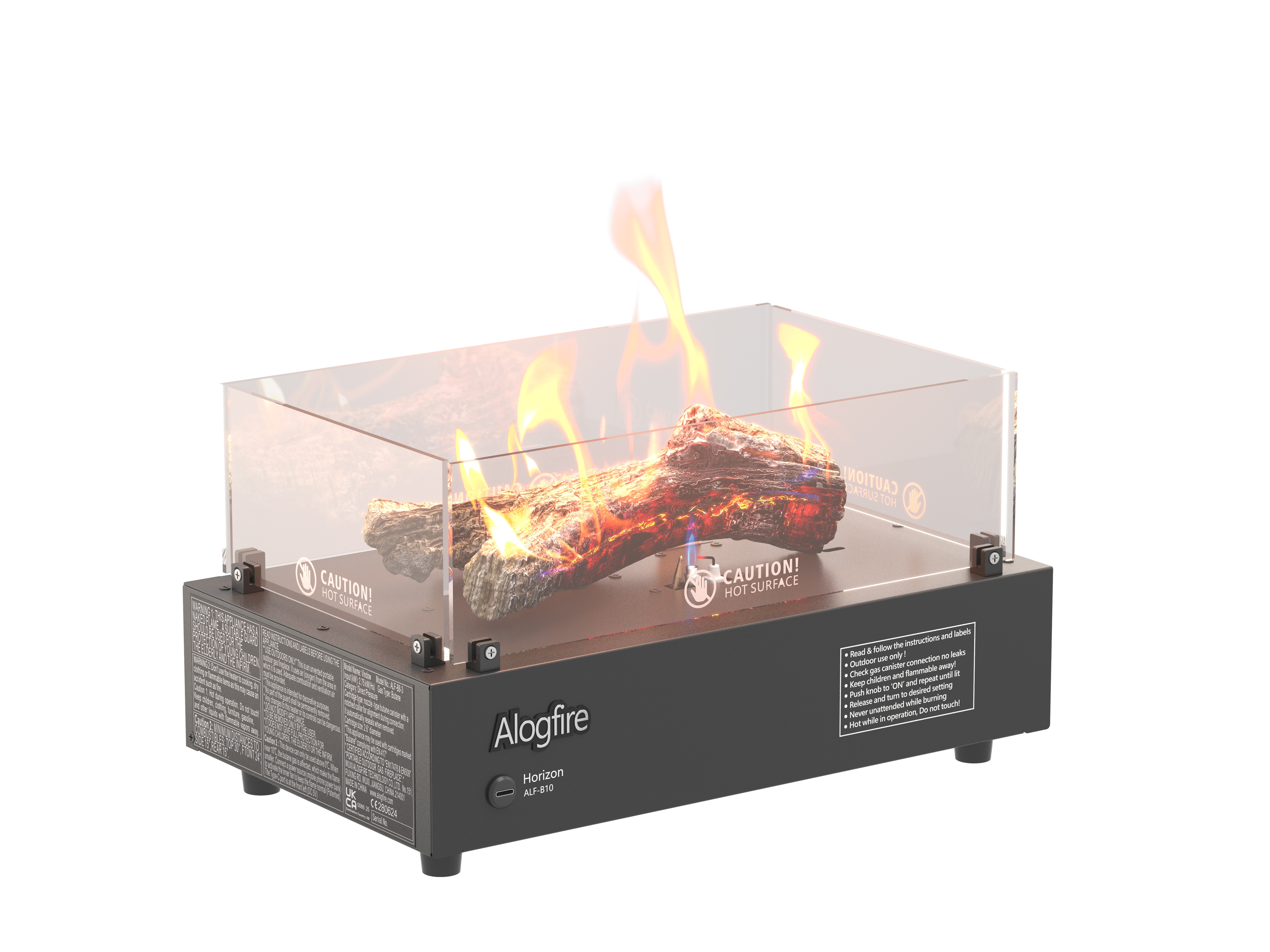 Alogfire Real Flame Smokeless  - Outdoor Camping Fire Pit recensie en prijs