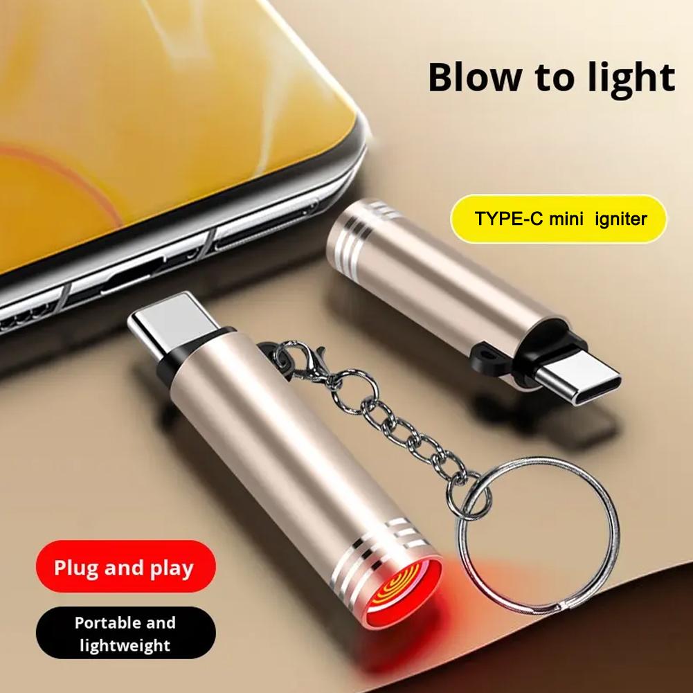 Type C Mini Lighter Blow to Ig - Outdoor Windproof Lighter recensie en prijs