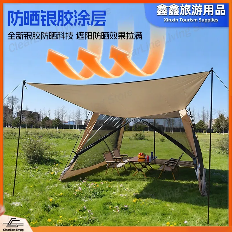 Camping Canopy Tent 8-10 Perso - Outdoor Camping Canopy recensie en prijs