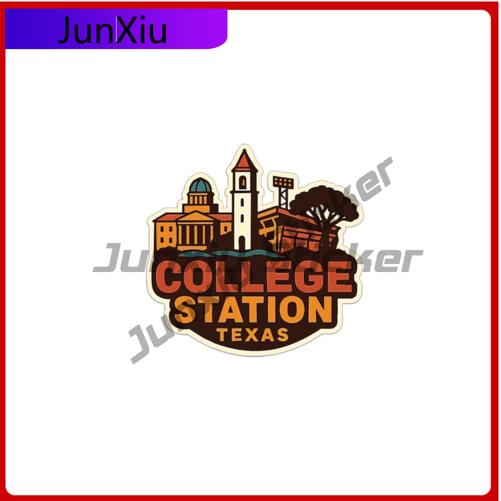 College Station Texas Sticker  - Outdoor Camping In Texas recensie en prijs
