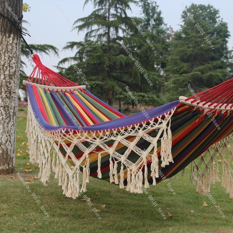 Canvas Double Hammock with Tas - Outdoor Camping Hammock Chair recensie en prijs