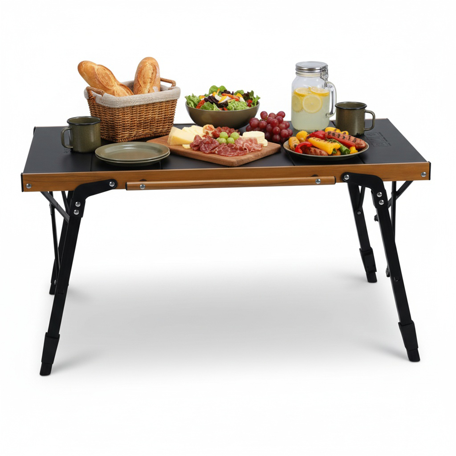 Portable Camping Table with St - Outdoor Camping Cooking Table recensie en prijs