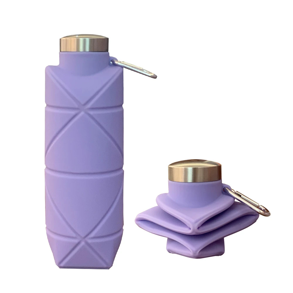 1Pcs Silicone Diamond Folding  - Collapsible Water Bottle recensie en prijs