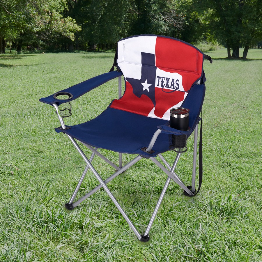 Texas Big Tall Camp Chair with - Outdoor Camping In Texas recensie en prijs