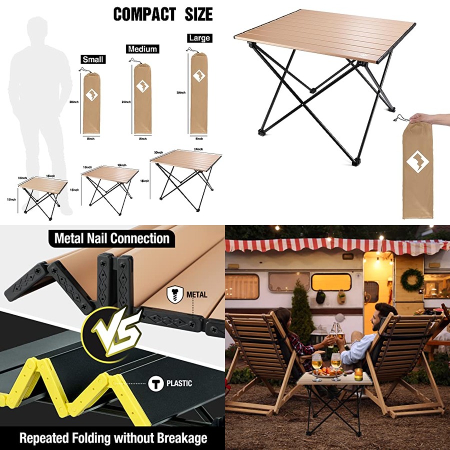 Por Side, Ultralight Aluminum  - Outdoor Camping Cooking Table recensie en prijs
