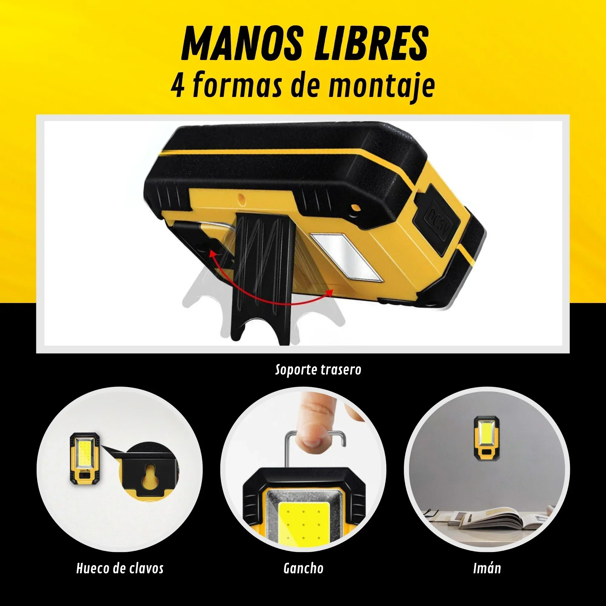 Rechargeable 4000MaH Work Ligh - Outdoor Camping Lantern recensie en prijs