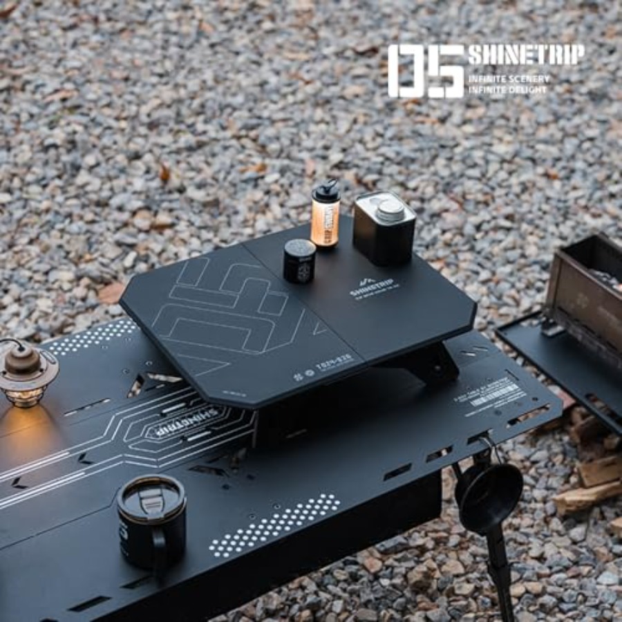 Folding Camp Table 2 in 1 Adju - Outdoor Camping Cooking Table recensie en prijs