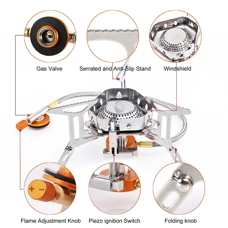 Widesea Camping Burner 3200W W - Outdoor Gas Camping Oven recensie en prijs
