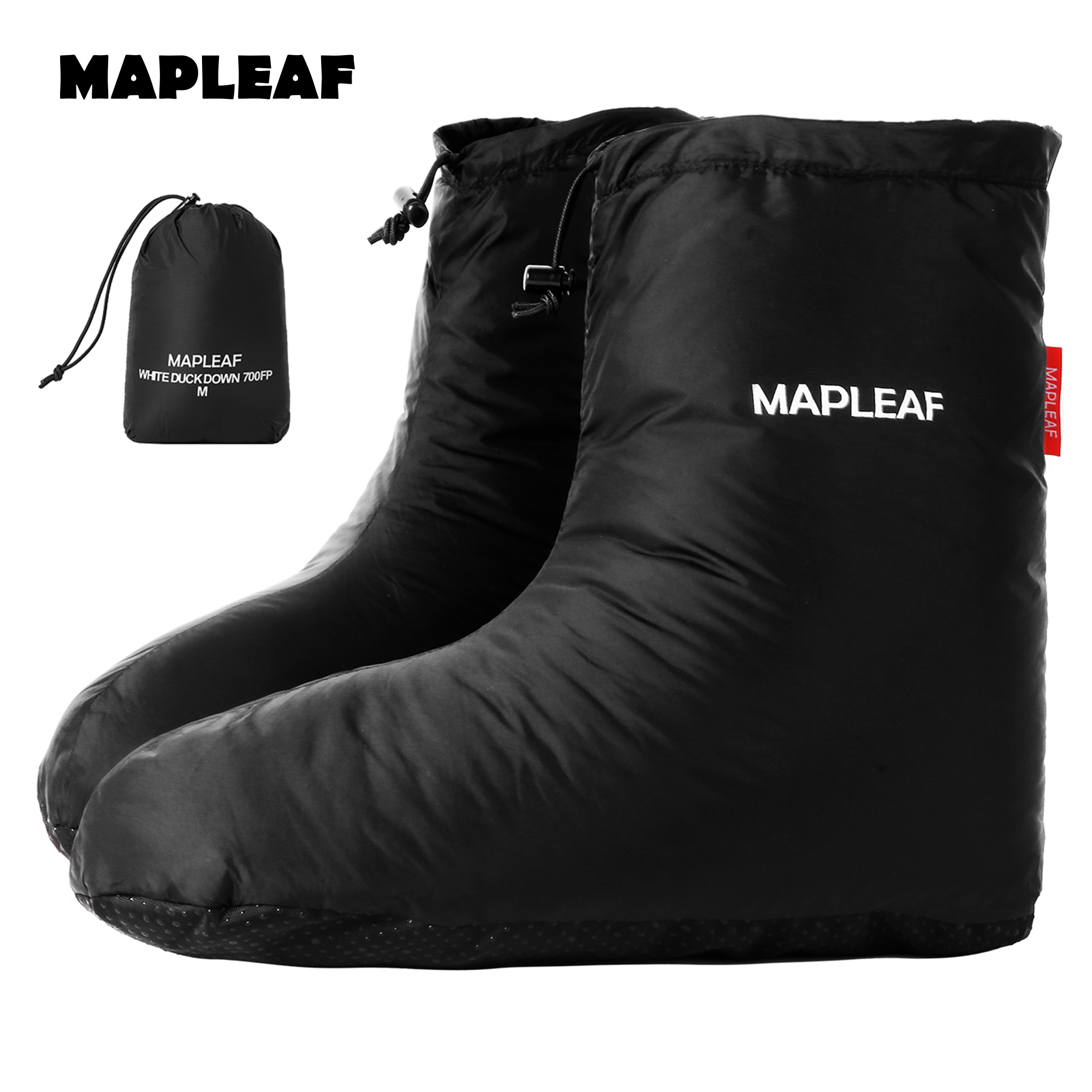 MAPLEAF Down Booties Winter Wa - Outdoor Camping Slippers recensie en prijs