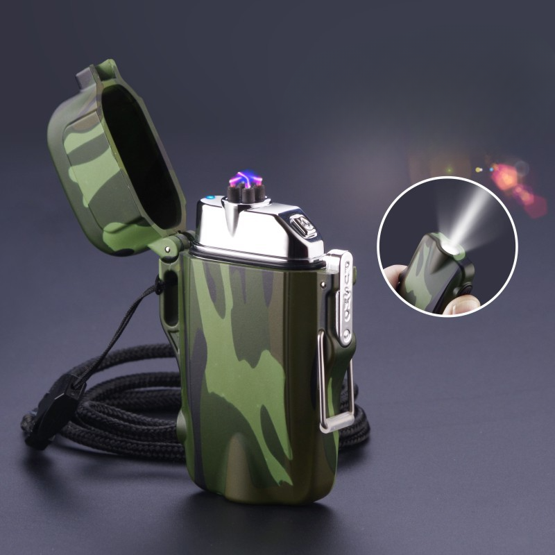Portable Mini Flashlight USB D - Outdoor Windproof Lighter recensie en prijs