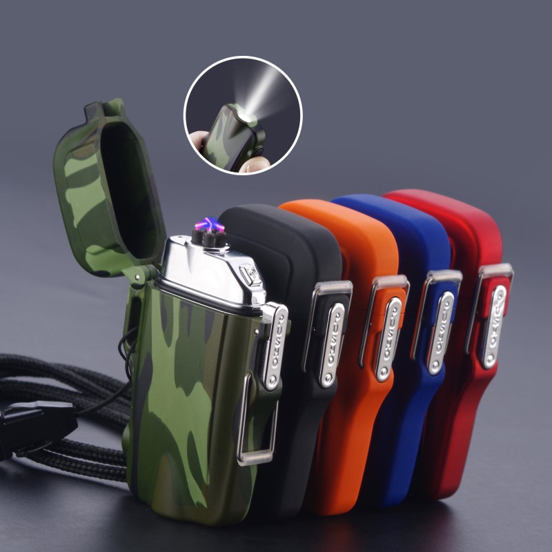 Portable Mini Flashlight USB D - Outdoor Windproof Lighter recensie en prijs