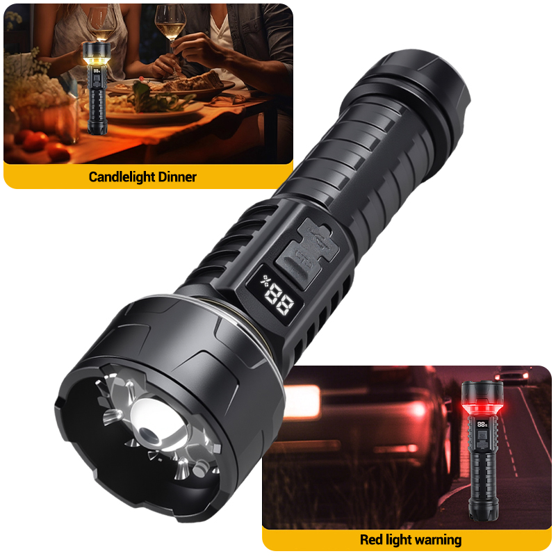 COB LED Flashlight Rechargeabl - Outdoor Camping Lantern recensie en prijs