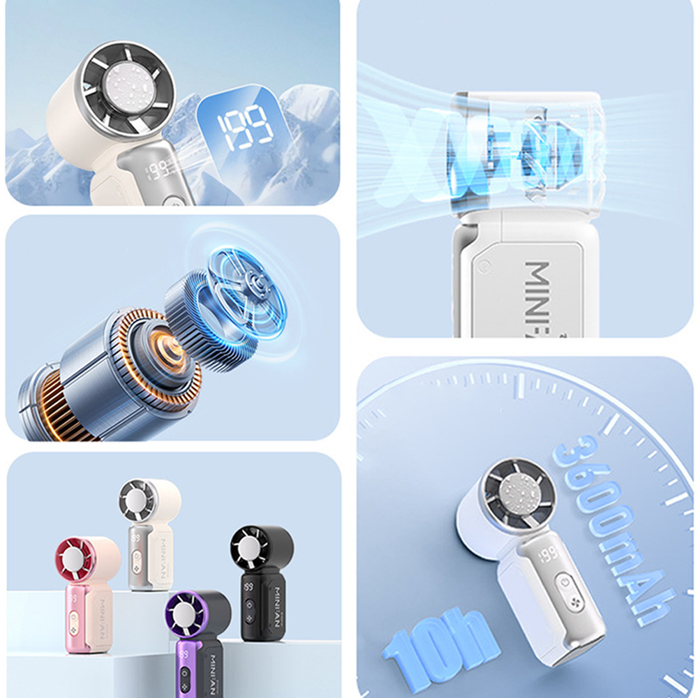 Portable Handheld Mini Fan, 1- - Outdoor Camping Misting Fan recensie en prijs