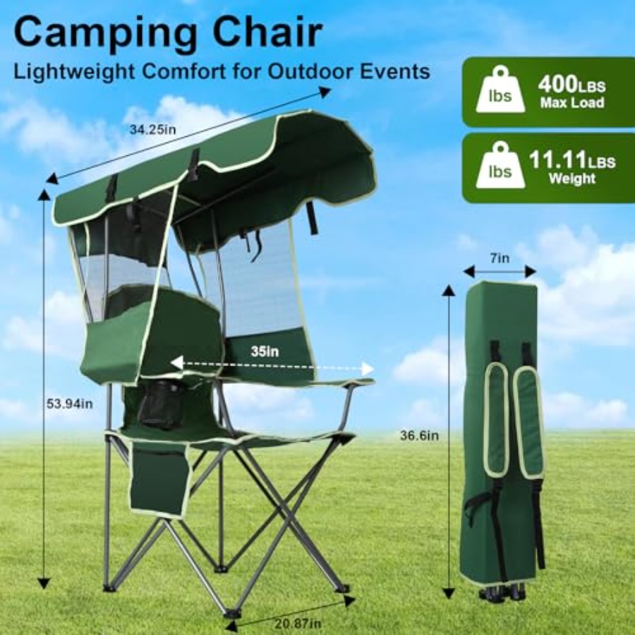 Folding Canopy Camping Chairs  - Outdoor Camping Canopy recensie en prijs
