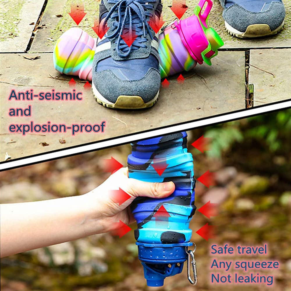 Leeseph Silicone Collapsible W - Collapsible Water Bottle recensie en prijs