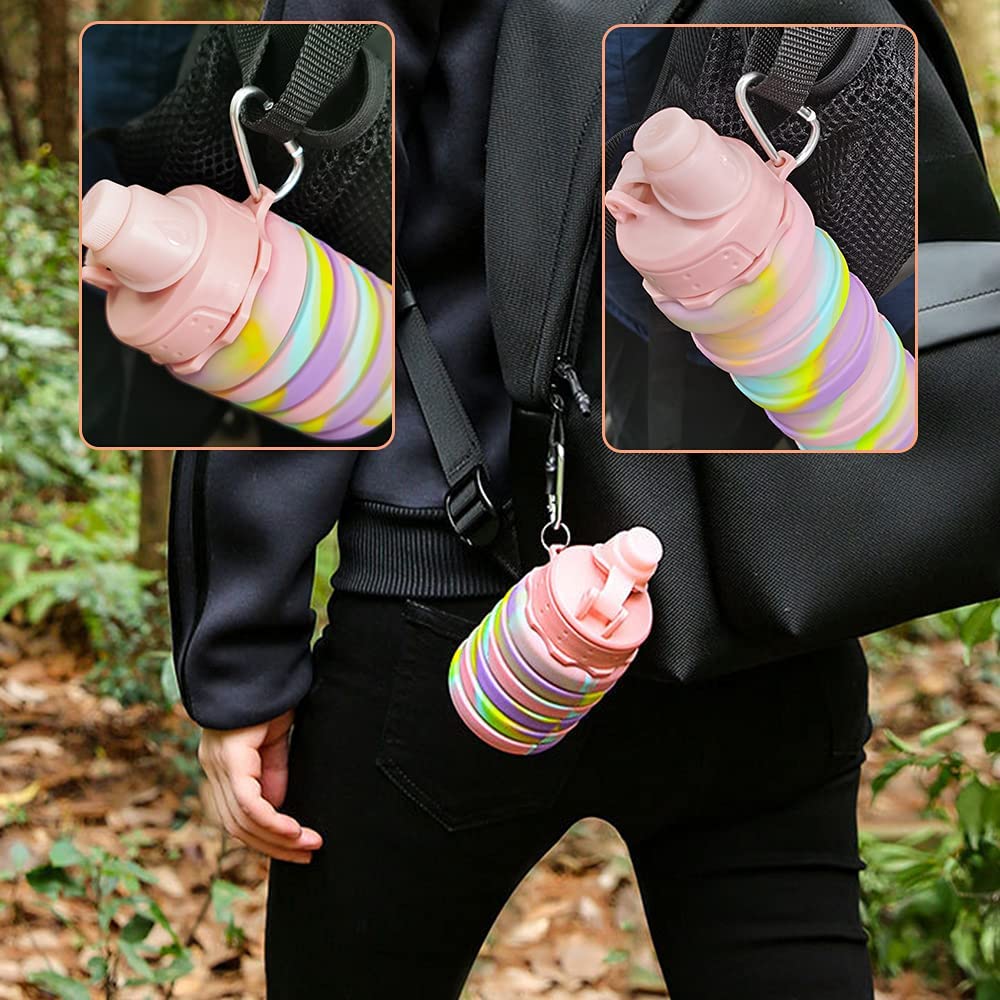 Leeseph Silicone Collapsible W - Collapsible Water Bottle recensie en prijs