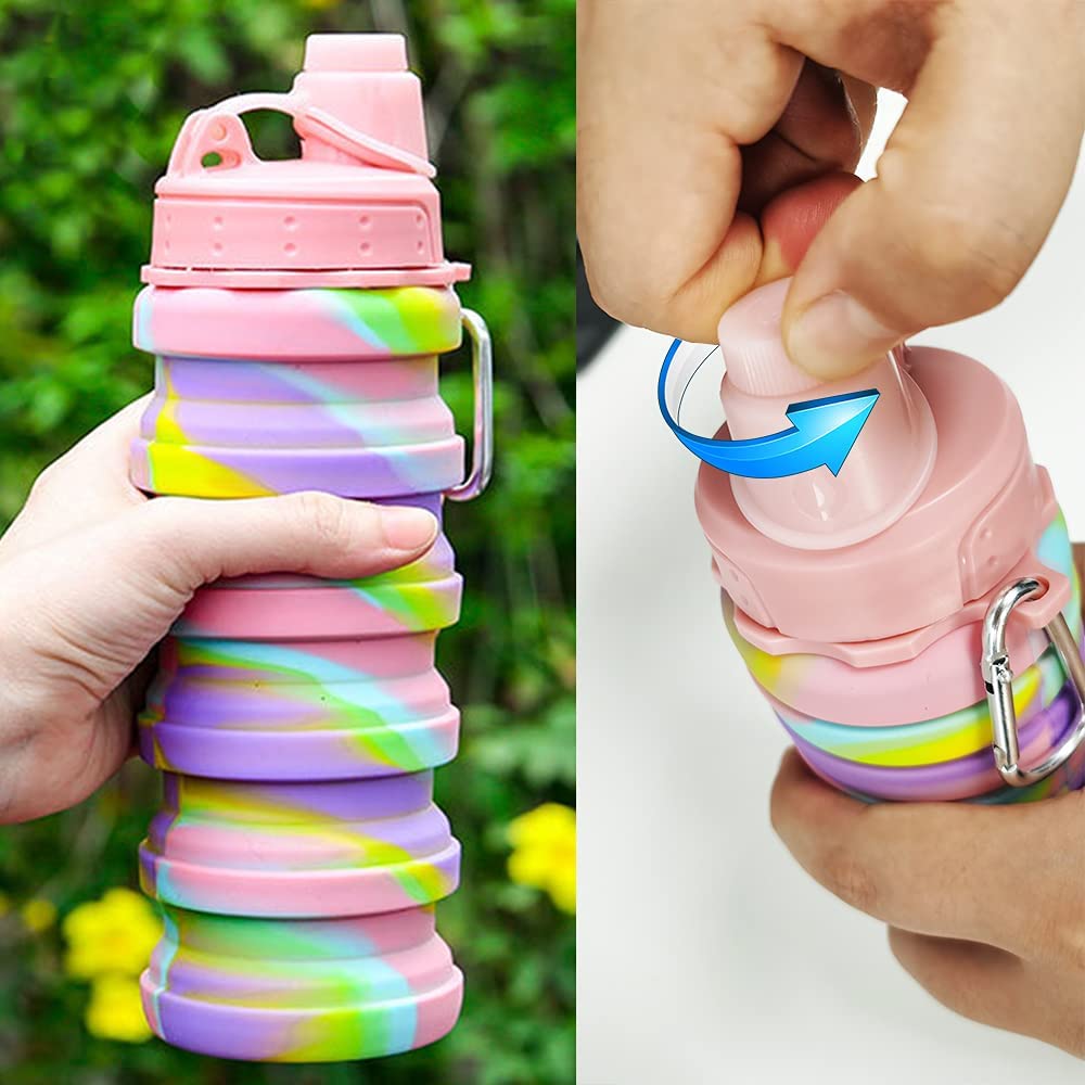 Leeseph Silicone Collapsible W - Collapsible Water Bottle recensie en prijs