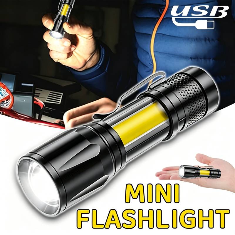 Mini LED Flashlight COB Floodl - Outdoor Camping Lantern recensie en prijs