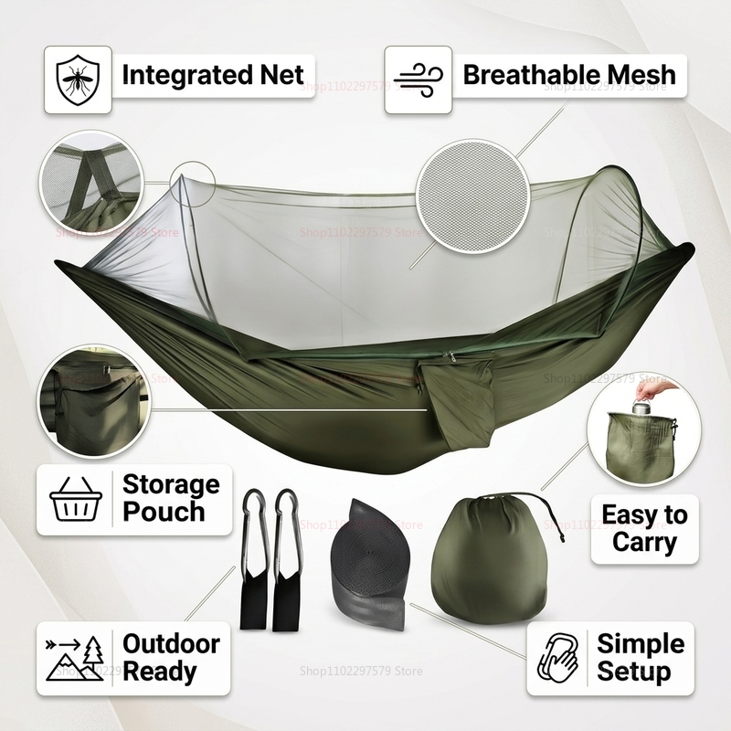 Portable outdoor camping hammo - Outdoor Camping Hammock Chair recensie en prijs