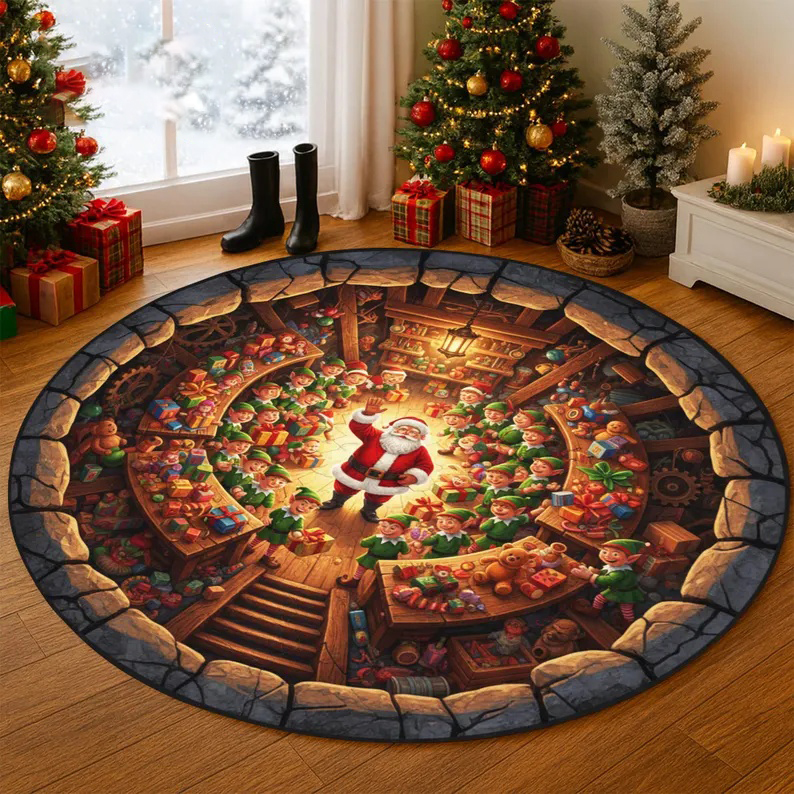 Texas Star Area Rug Round Brow - Outdoor Camping In Texas recensie en prijs