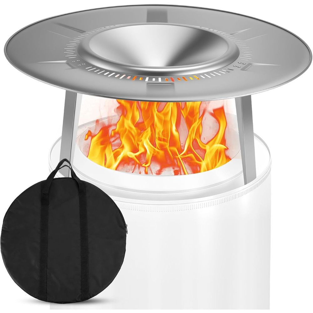 Portable 3-Leg Stainless Steel - Outdoor Camping Fire Pit recensie en prijs