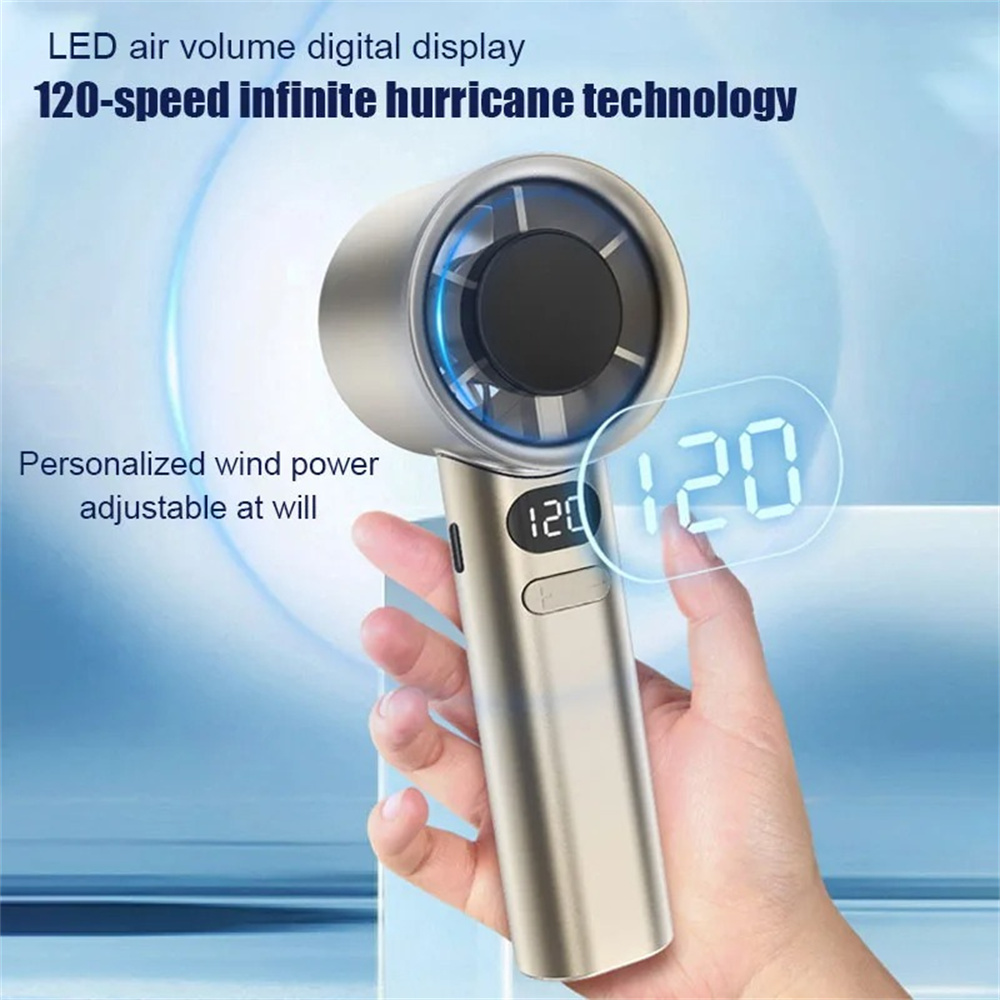 Portable Handheld Fan 120 Wind - Outdoor Camping Misting Fan recensie en prijs
