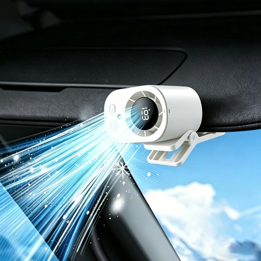 Mini Clip On Car Fan with LED  - Outdoor Camping Misting Fan recensie en prijs