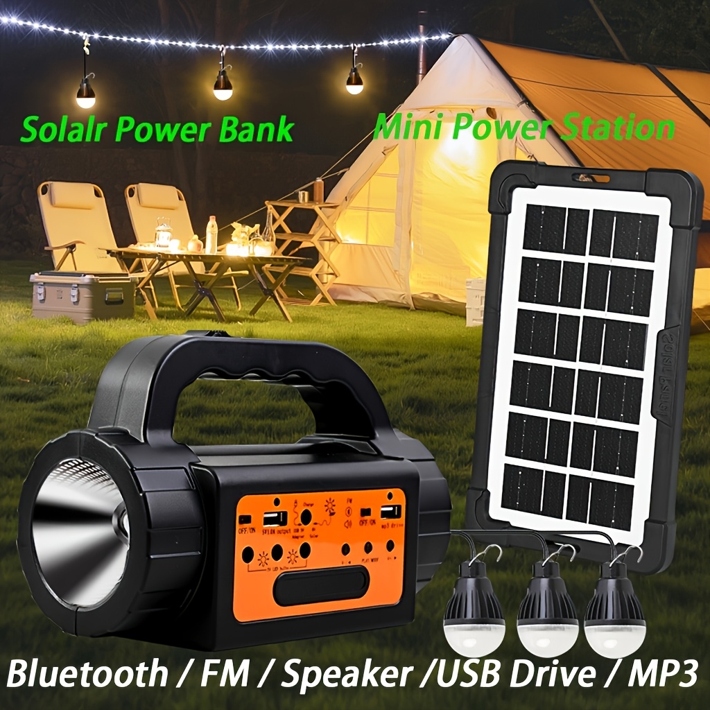 Solar Rechargeable Camping Lig - Outdoor Camping Lantern recensie en prijs