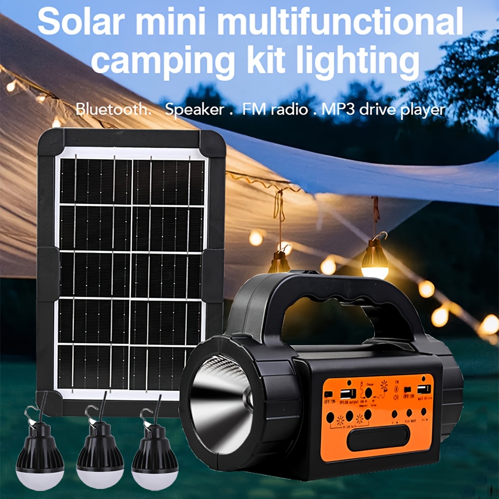 Solar Rechargeable Camping Lig - Outdoor Camping Lantern recensie en prijs
