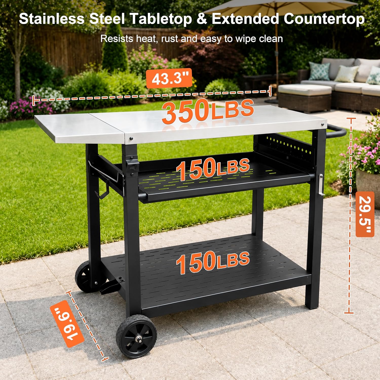 Stainless Steel Outdoor Grill  - Outdoor Camping Cooking Table recensie en prijs