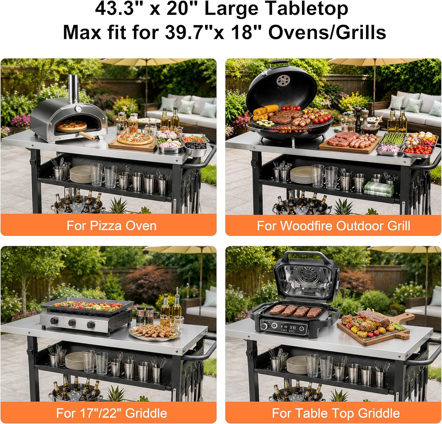 Stainless Steel Outdoor Grill  - Outdoor Camping Cooking Table recensie en prijs
